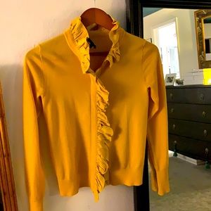 Beautiful J Crew Cardigan | size XS | Ribbon Buttons